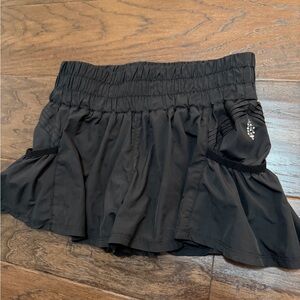 Black Free People get your flirt on shorts